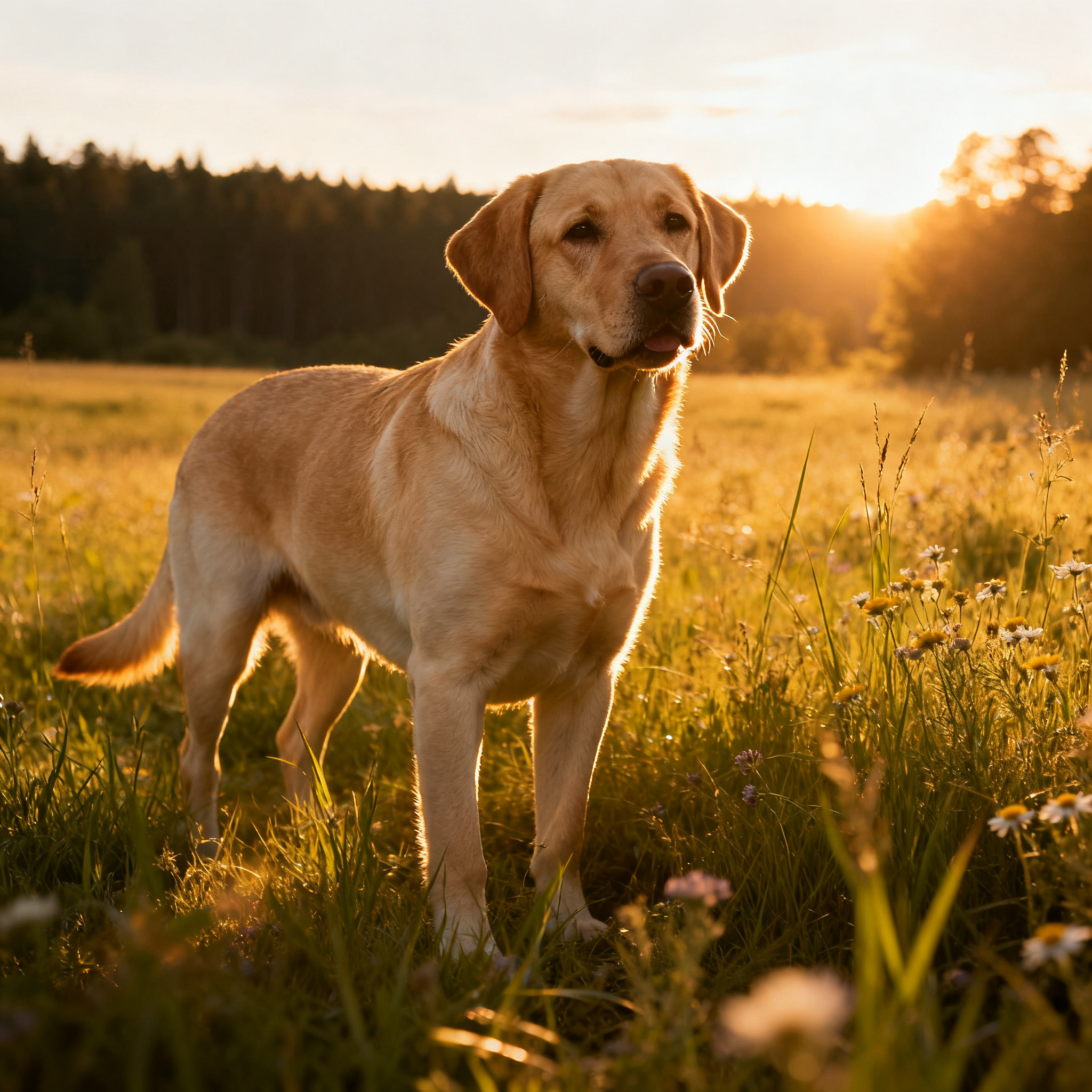 Características del Labrador Retriever.